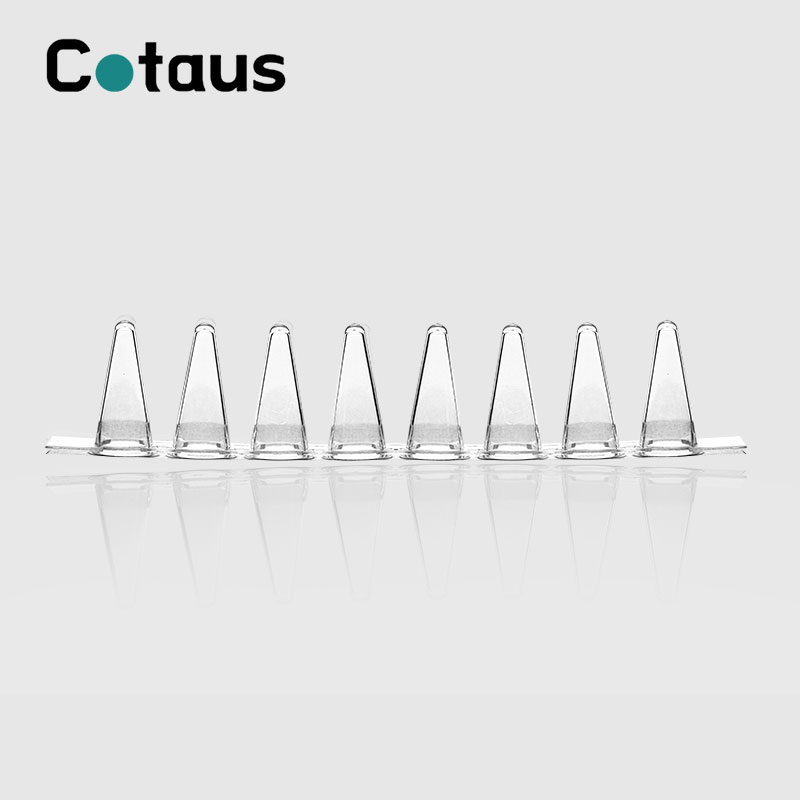 0,1 ml Transparent PCR epruvete sa 8 traka